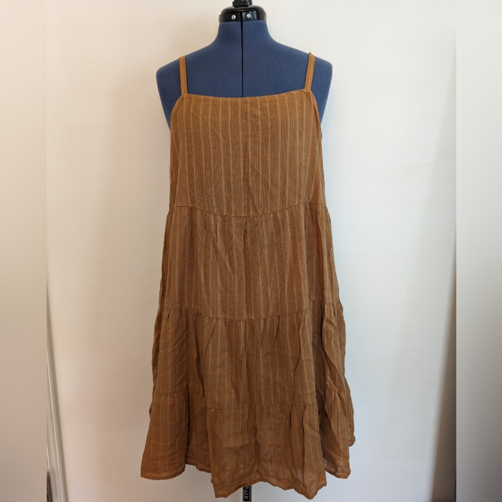 Mustard sundress size large